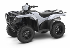 New 2017 HONDA FOURTRAX FOREMAN 4X4 ES EPS VAPOR WHITE Honda’s line of FourTrax Foreman ATVs gives you what you want, without breaking the bank. In terms of hard-working value, Foreman’s are unbeatable, offering proven features like its powerful 475cc overhead-valve engine with fuel injection, TraxLok® selectable 2WD/4WD, and a dependable five-speed transmission. Our proven swingarm rear suspension is a great feature on a hard-working ATV like this. Sick of fighting ruts, rocks, and sidehills? Then get a Foreman with Honda’s revolutionary Electric Power Steering (EPS)—the smartest, most innovative power steering you’ll experience on an ATV. Our push-button Electric Shift Program (ESP) is a big boost when you’re wearing winter boots covered with mud.
